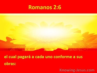 Romanos 2:6 (rojo)